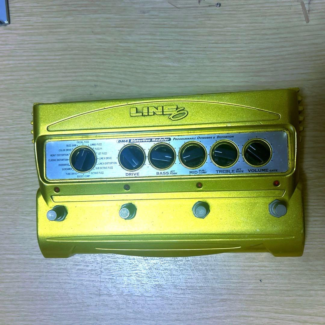 Line 6 DM4 ・DC電源プラグの変換アダプタ 付き