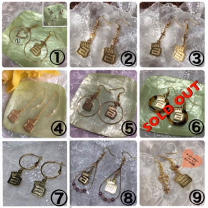 BIGBANG リメイクピアス 一覧A