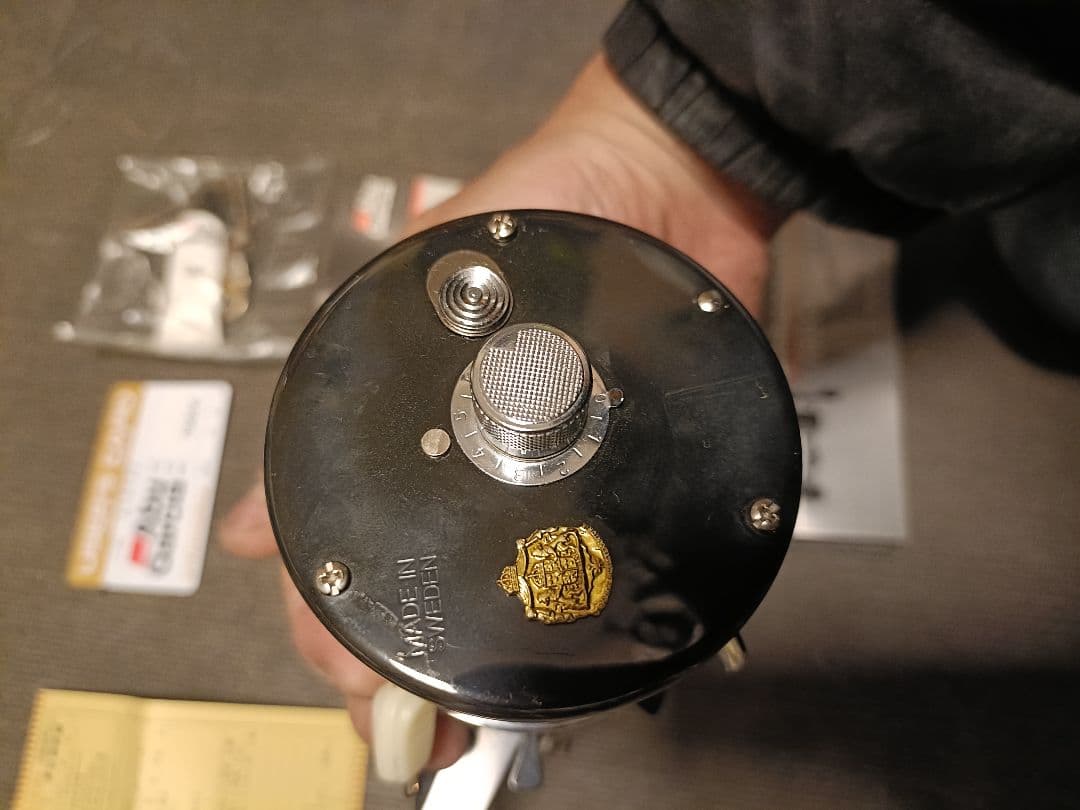 ​【上位機】Abu アンバサダー 7000C 黒マミヤOP期 渋谷サンスイ購入品