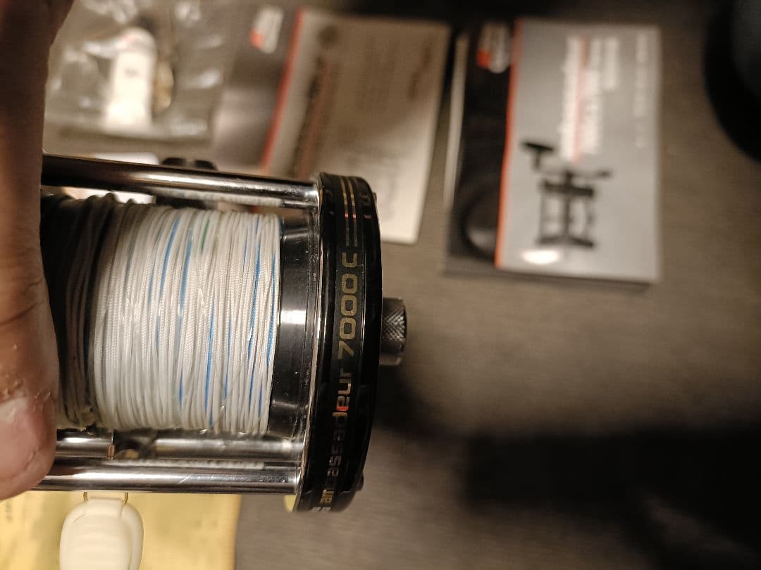 ​【上位機】Abu アンバサダー 7000C 黒マミヤOP期 渋谷サンスイ購入品