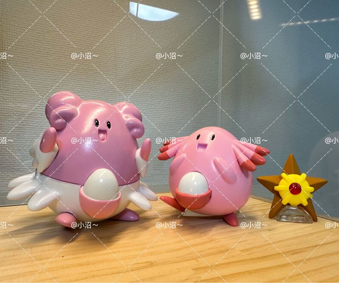 ポケモンスケールワールド　ラッキー、ハピナス　1/20サイズ