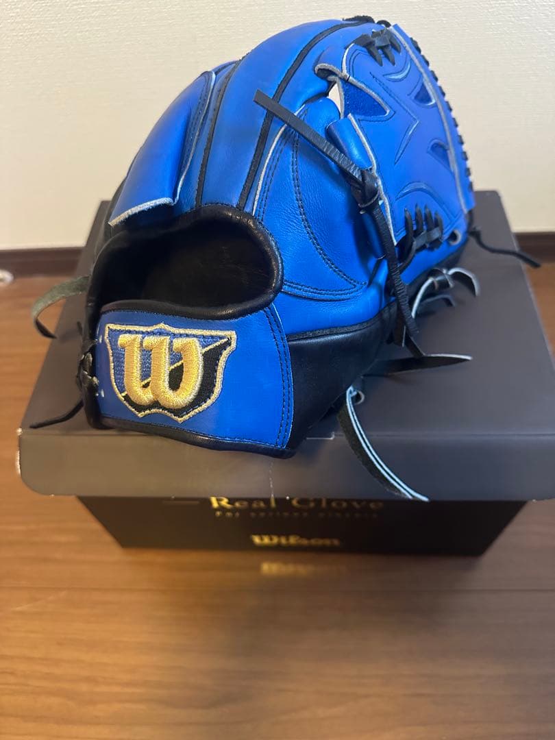 Wilson 投手用硬式グローブ ブルー