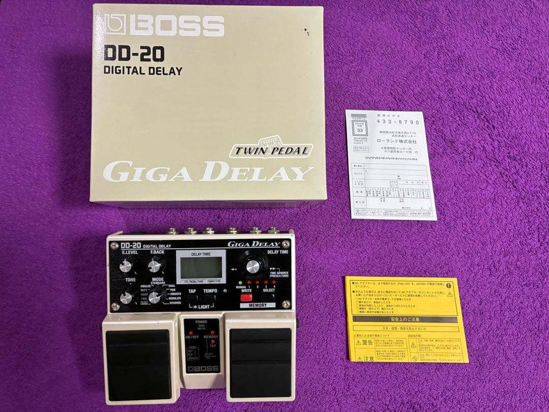 限定値下げ中。BOSS DD-20 GIGA DELAY デジタルディレイ　希少