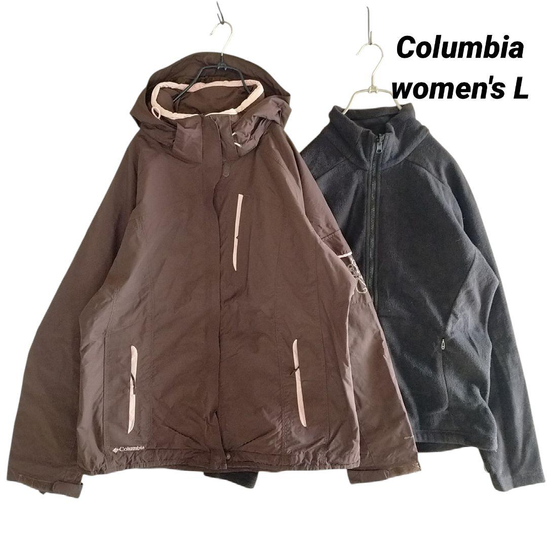 【3way 高機能】US Columbia スノーボード ジャケット フリース