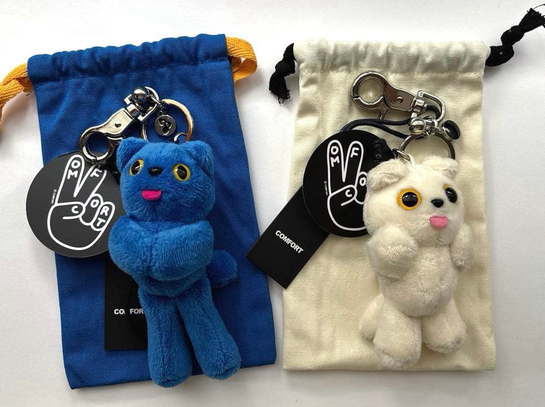 Comfort Seoul キーリング MUNK 青　コンフォートソウル テテ