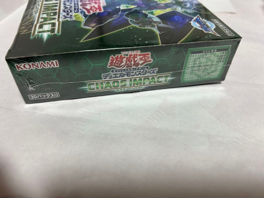 遊戯王OCG　CHAOS IMPACT アジア版 新品未開封 シュリンク付き