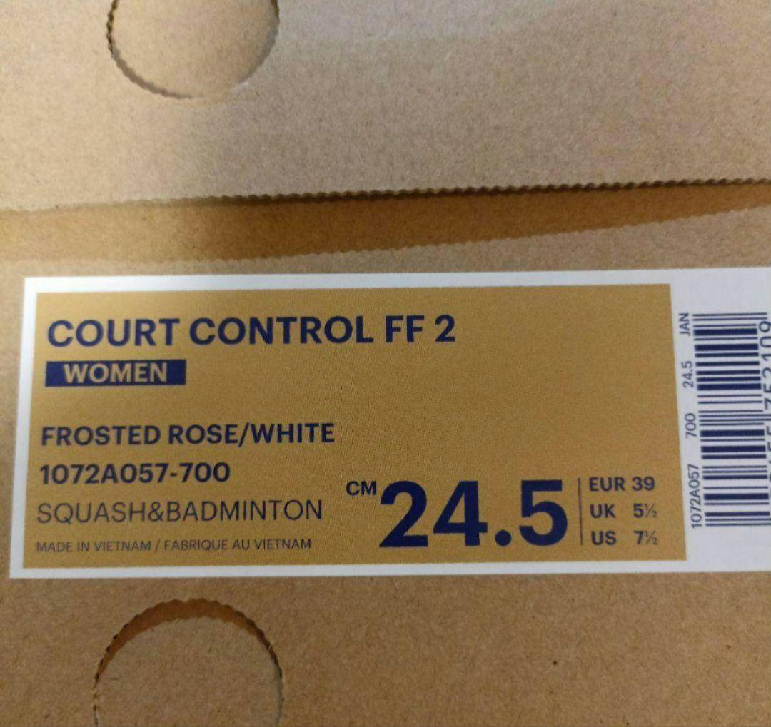 アシックス レディースバトミントンシューズ24.5cm