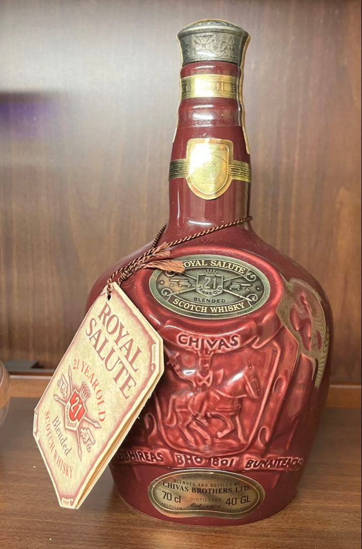 ロイヤルサリュート21年70cl 40GL blended, Wade