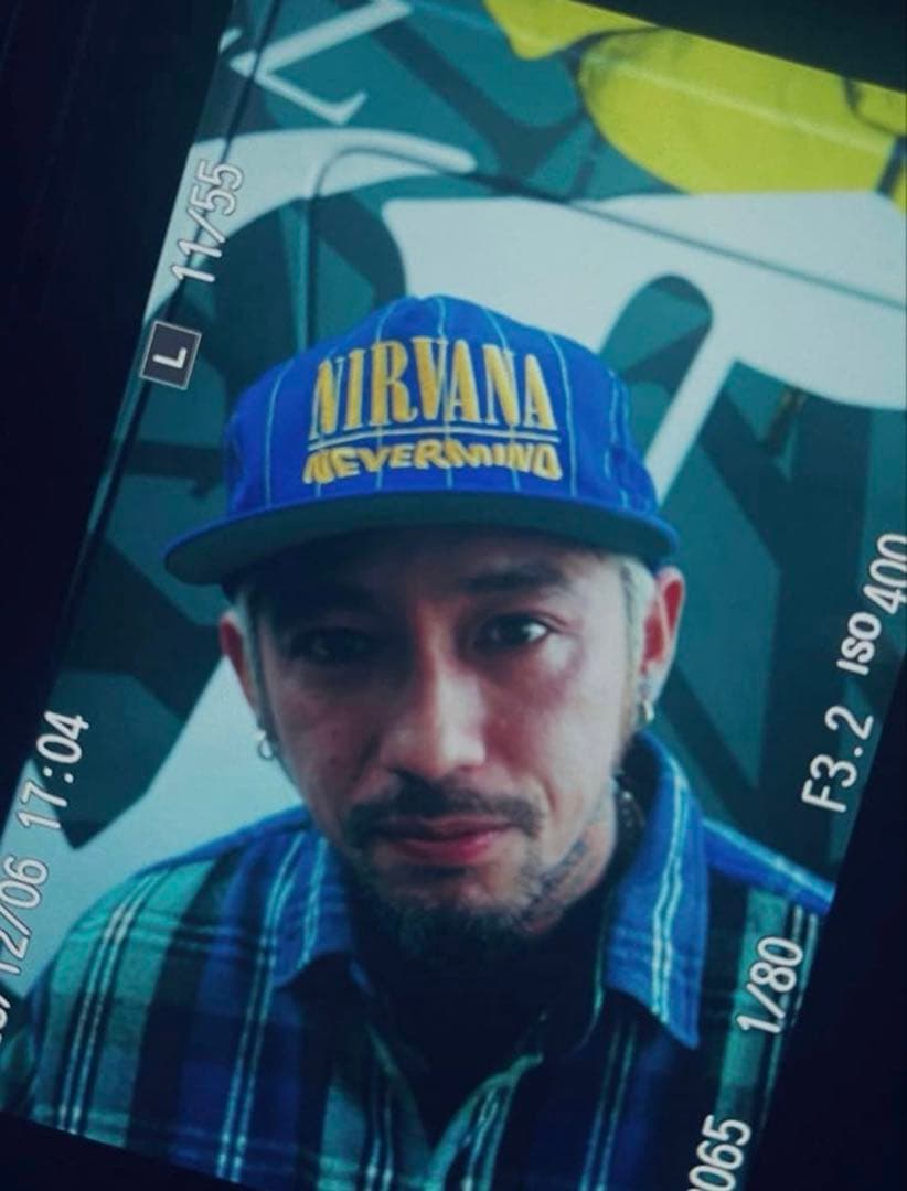 NIRVANA キャップ 90s jesse bornz