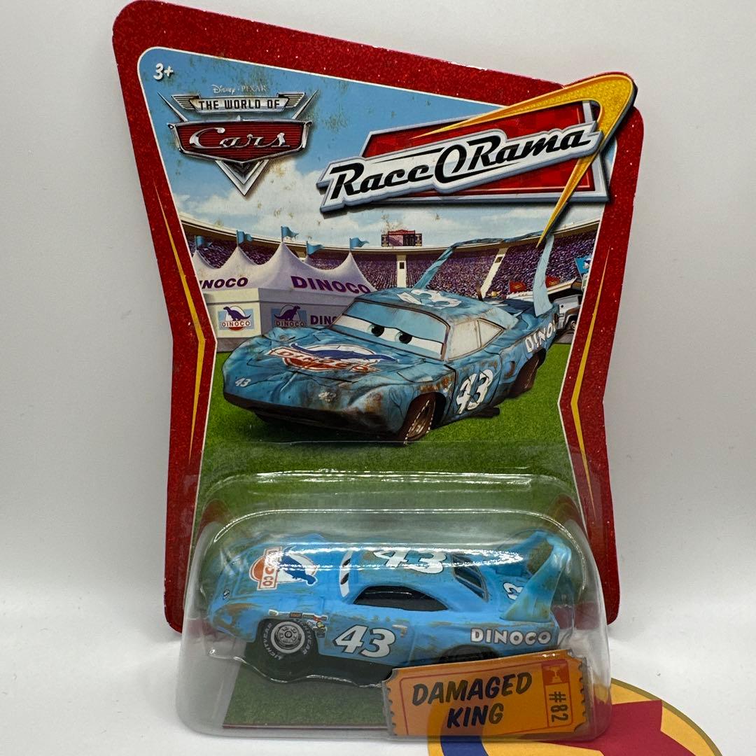 カーズ マテル DAMAGED KING ピクサー ディズニー