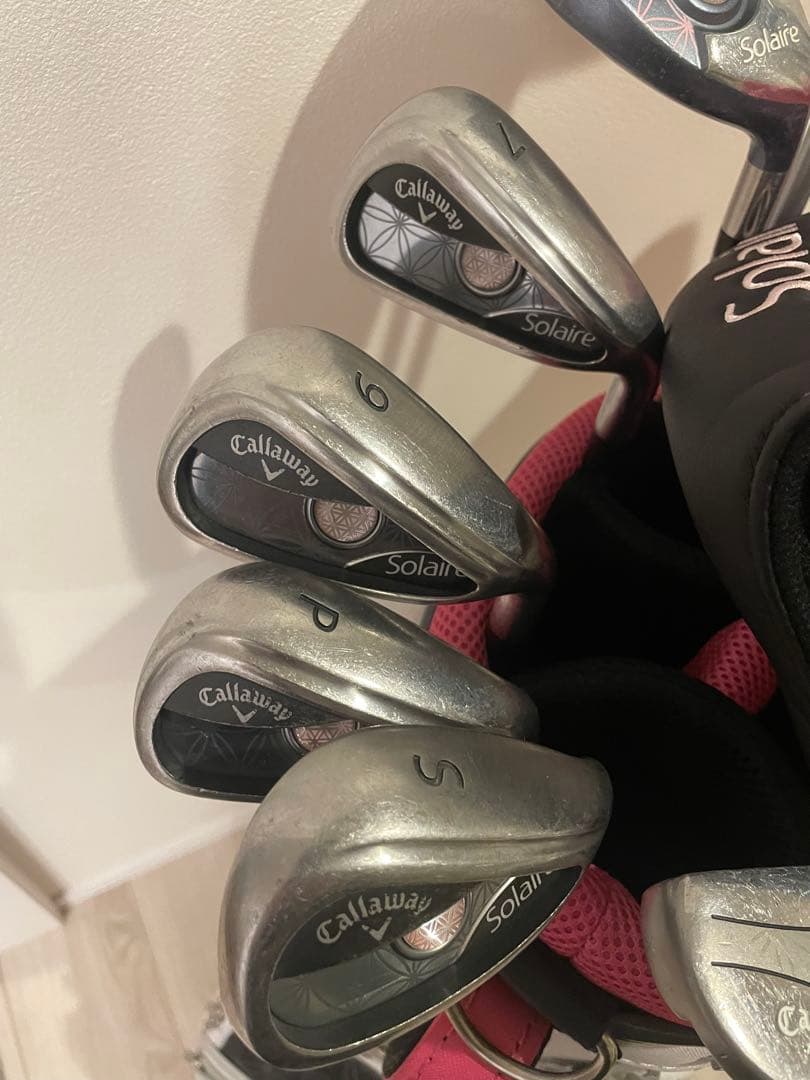 最新モデル　キャロウェイ　ソレイユ　レディースゴルフクラブセット　L