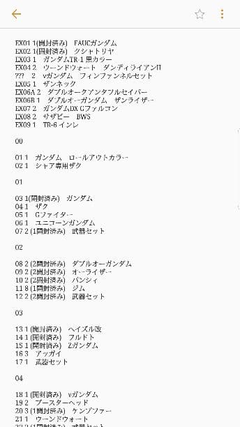 モビルスーツ　アンサンブル　まとめ売り