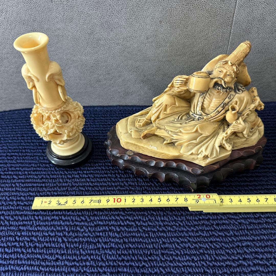 タイムセール★中国置物、中国彫刻骨董置物