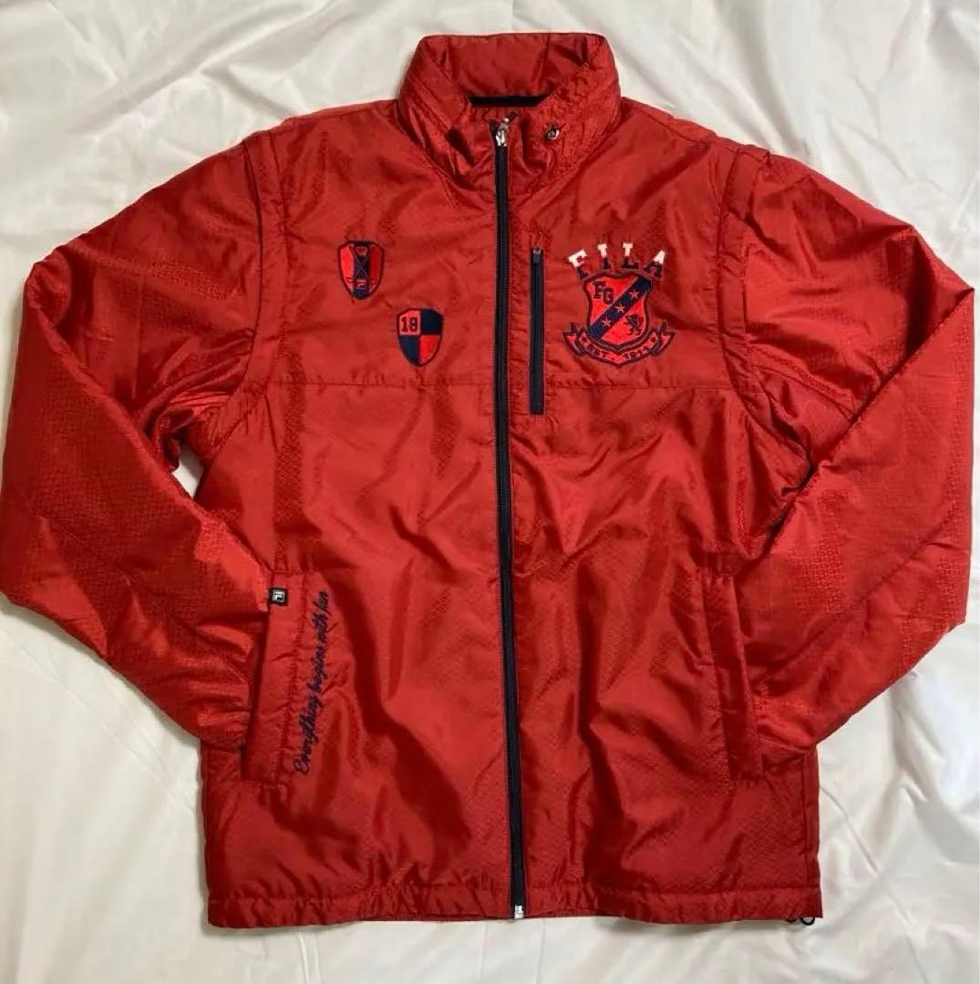 【新品・未使用】FILA golf ゴルフ　２way ジャンパー　メンズ　＃M