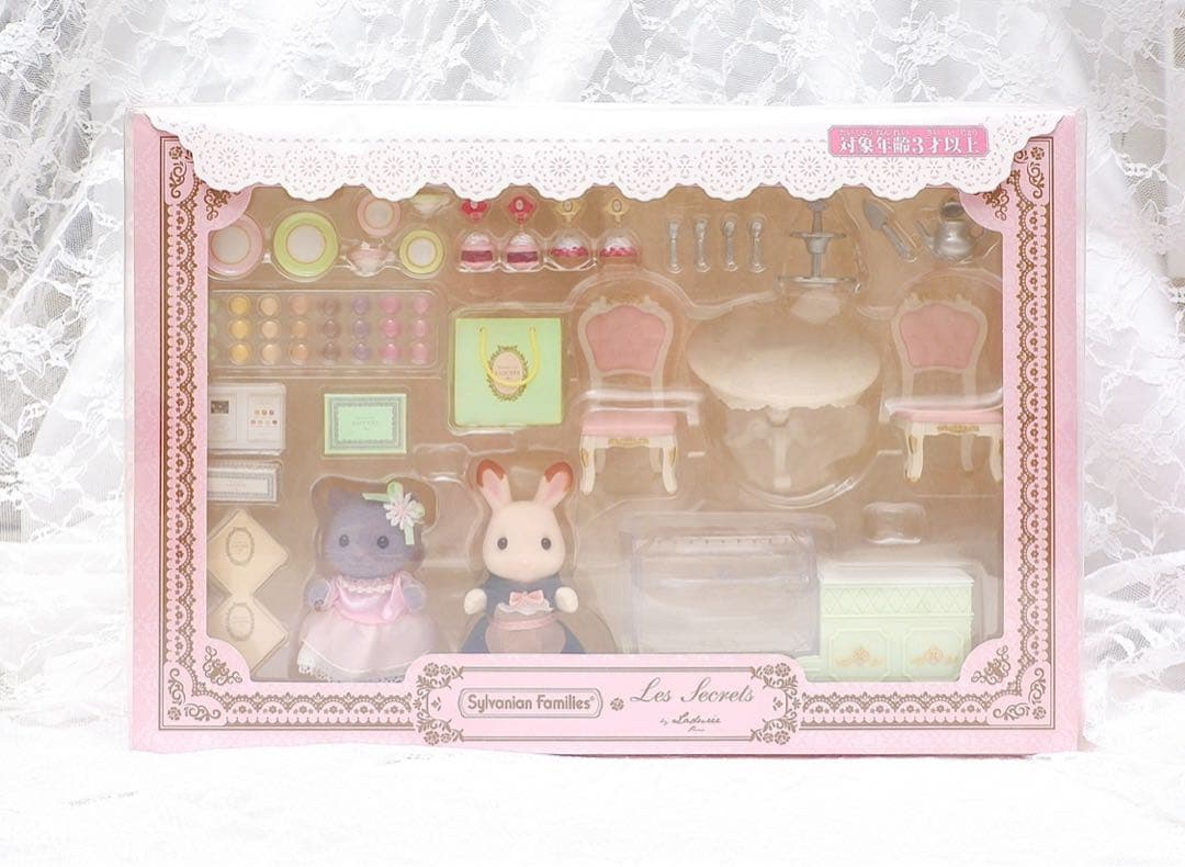 【新品•未開封】シルバニア⭐️スクレbyラデュレ　ラデュレでティータイム⭐️