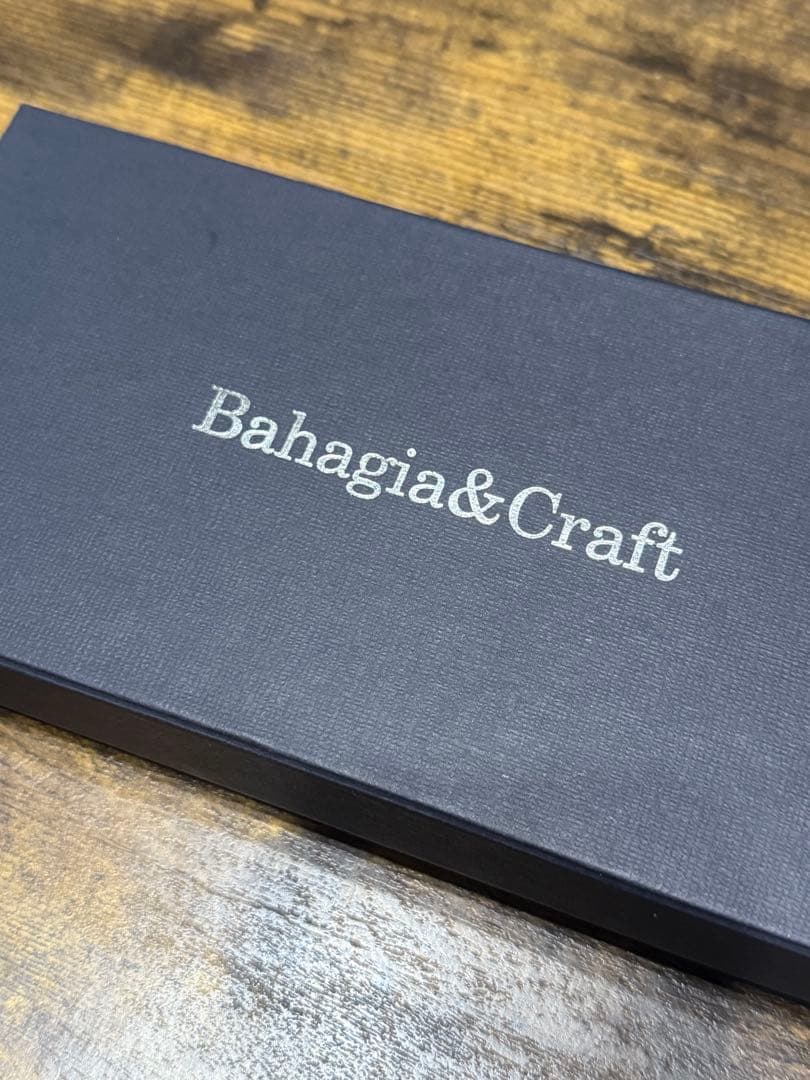 バハギアクラフト廣瀬鐵筆堂モデル　ラウンドファスナーペンケース　オリーブブラウン