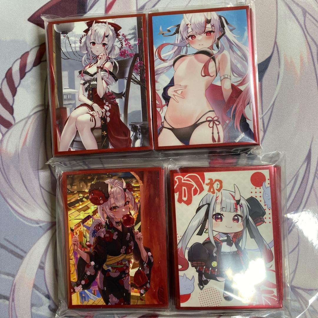 百鬼あやめ　スリーブ　白詰草