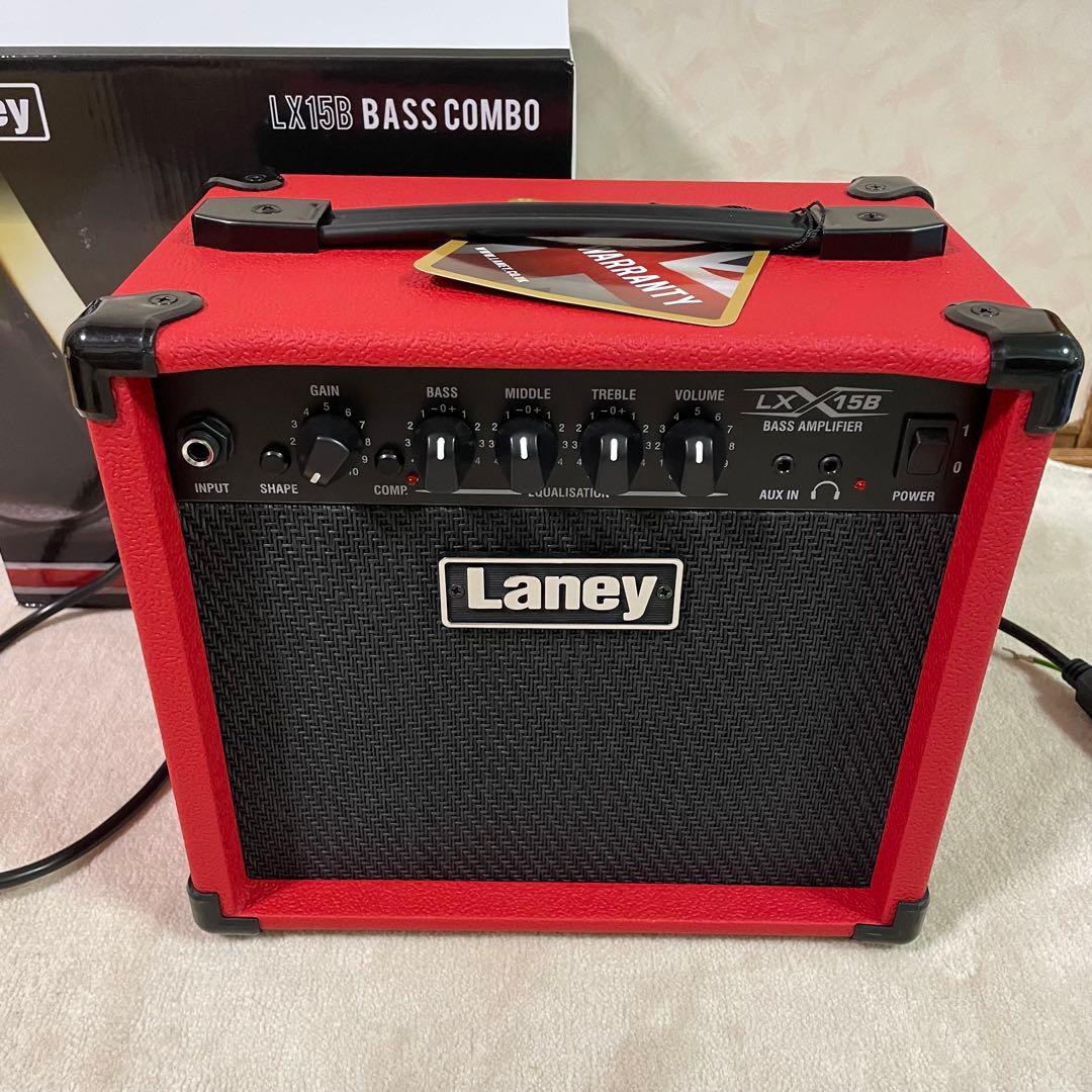 Laney レイニー LX15B Red ベース用 コンボアンプ