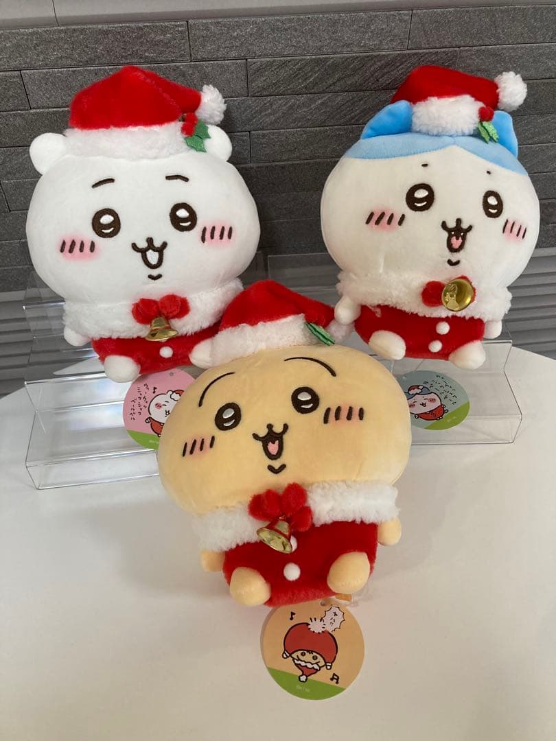 ちいかわ サンタさんだ！ぬいぐるみS 3体セット