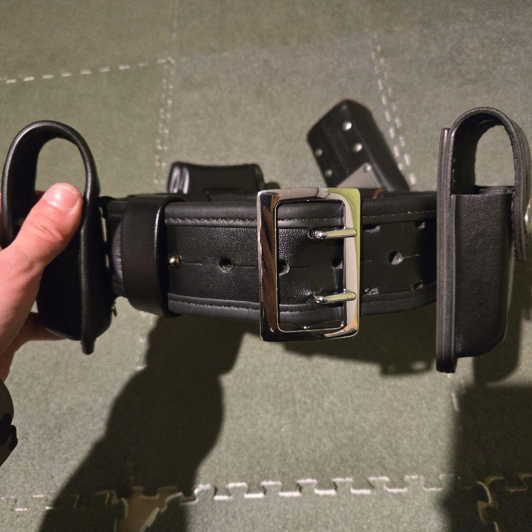 Bianchi製アメリカポリスデューティベルトセット　28インチ　バラ売り可能