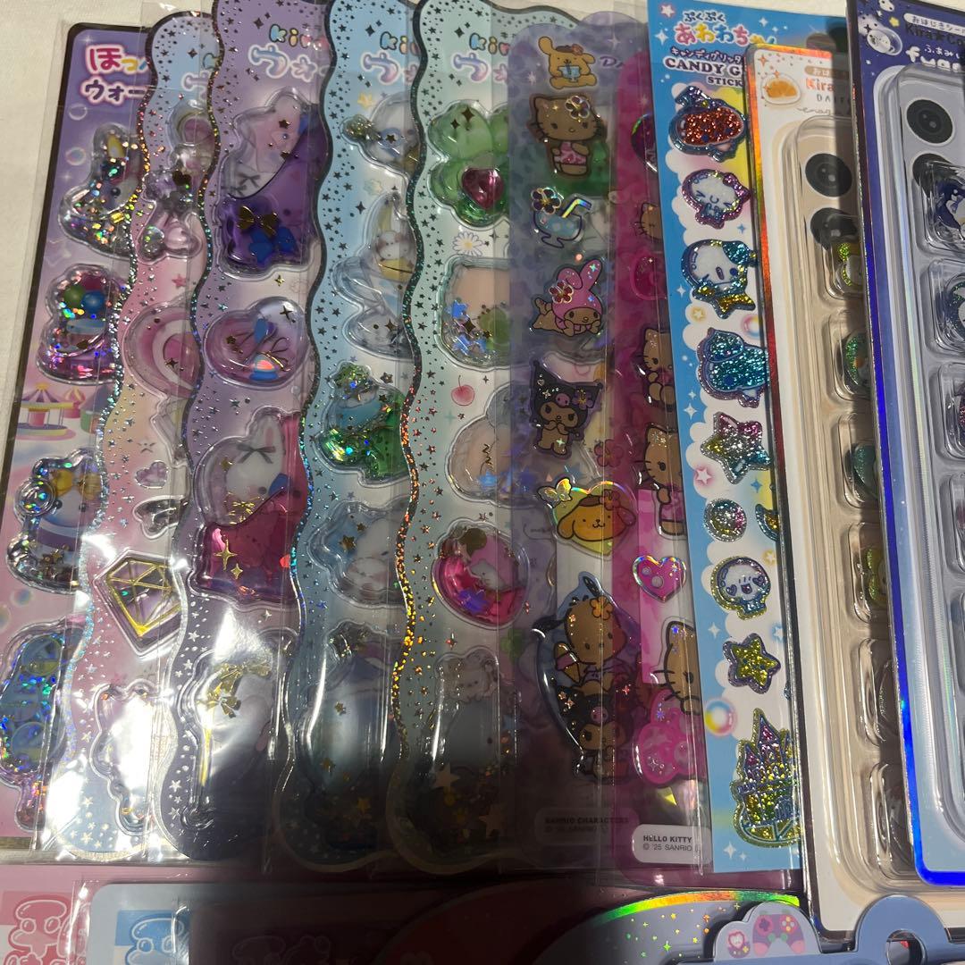 ボンボンドロップシール うるちゅるポップシール サンリオ ディズニーたまごっち