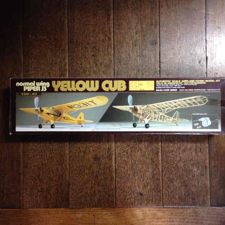 模型飛行機☆イエローカブ☆バルフライヤーシリーズ５☆昭和 レトロ☆レア
