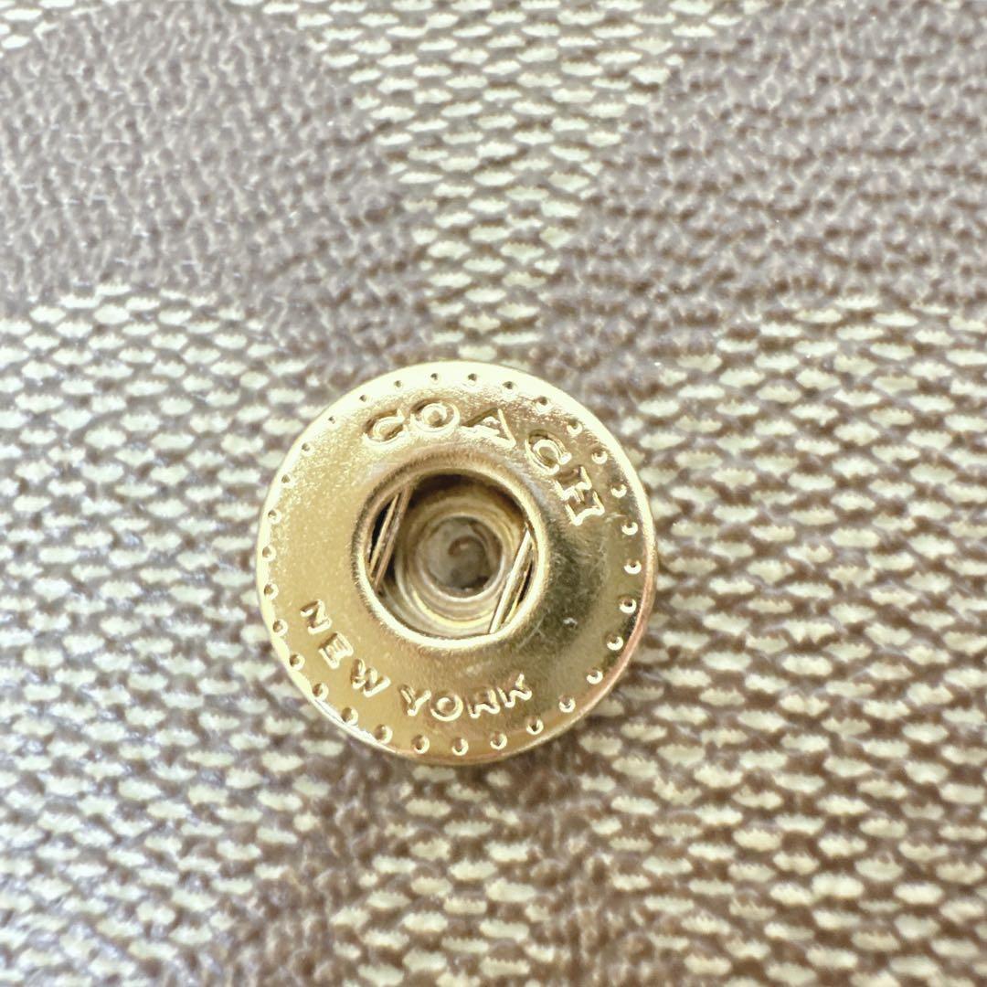 未使用品 COACH シグネチャー柄手帳カバー A5サイズ スパイラルノート付き