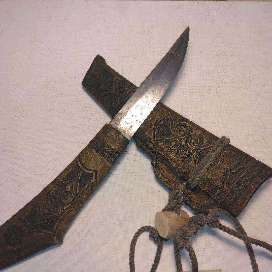 アイヌマキリ　小刀　北海道　骨董