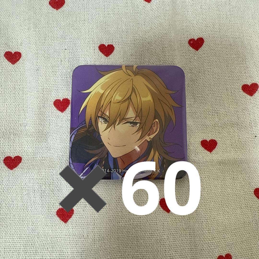 あんスタ 羽風薫 アルバム缶 スクエア缶バッジ