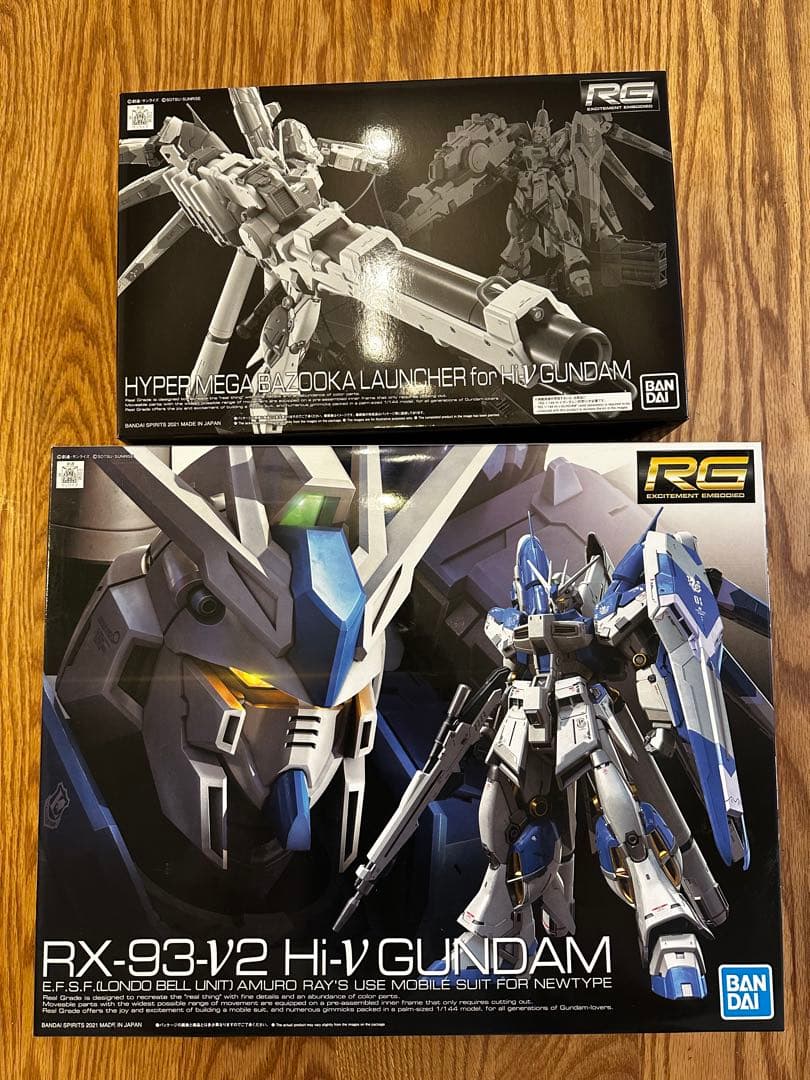 RX-93-V2 Hi-V GUNDAM バズーカランチャーセット　未開封
