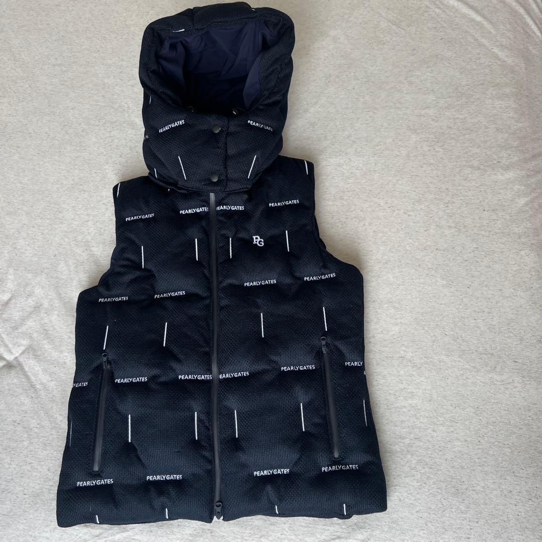 PEARLY GATES フード付きダウンベスト サイズ1