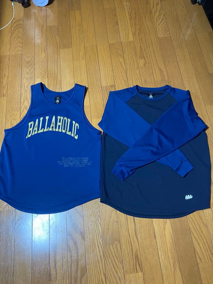 BALLAHOLIC タンクトップ＆ロングスリーブ シャツセット