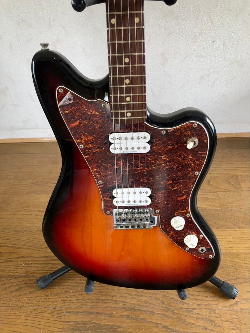 エレキギター サンバースト ギターケース付き