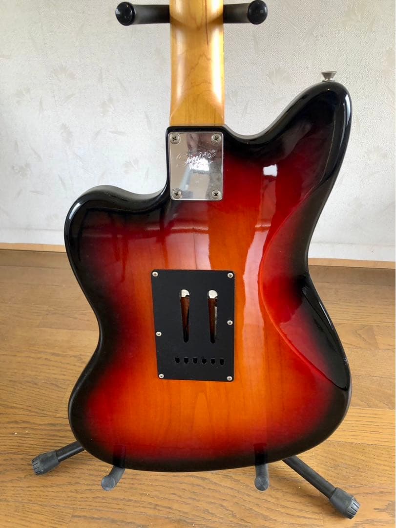 エレキギター サンバースト ギターケース付き