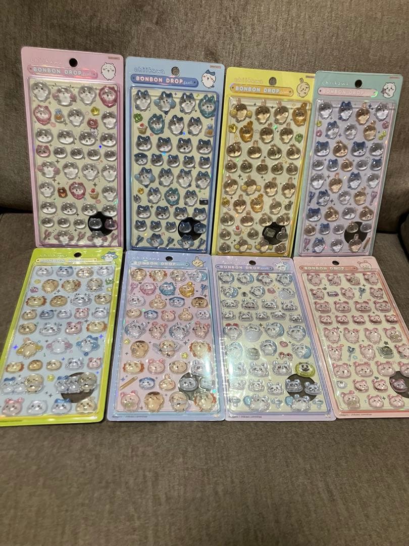 【正規品】ちいかわボンボンドロップシール　第一弾第二弾　コンプリート