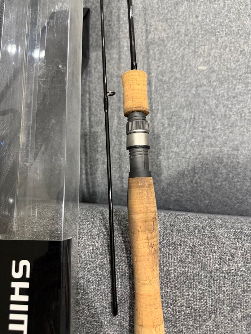 シマノTROUT RISE 60SULトラウトロッド ケース付き