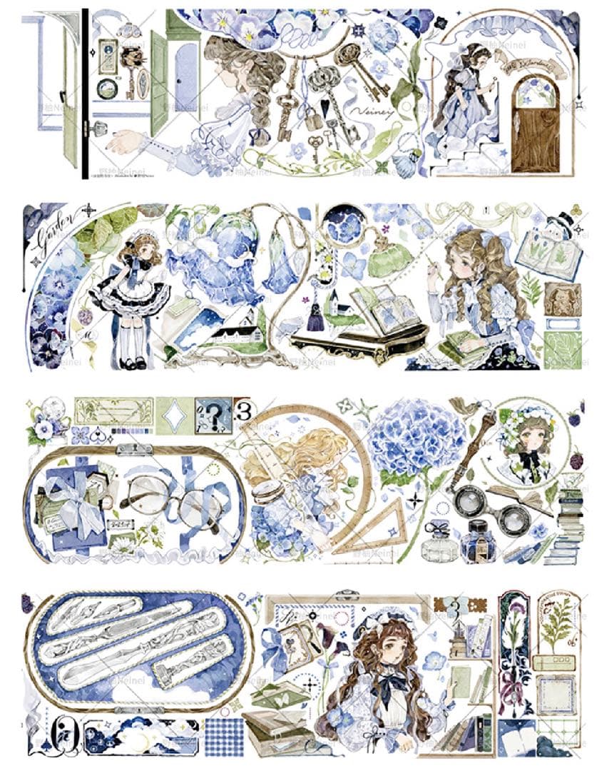 海外マスキングテープ 巻き売り No.219