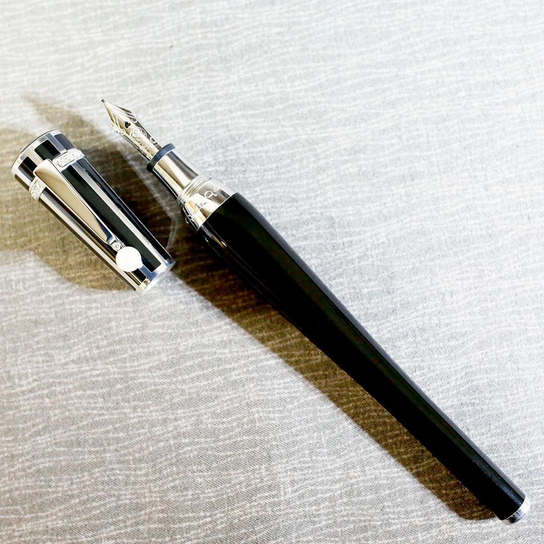 【限定品 未使用】モンブラン 万年筆 グレタ・ガルボ １９０５ ダイヤ パール