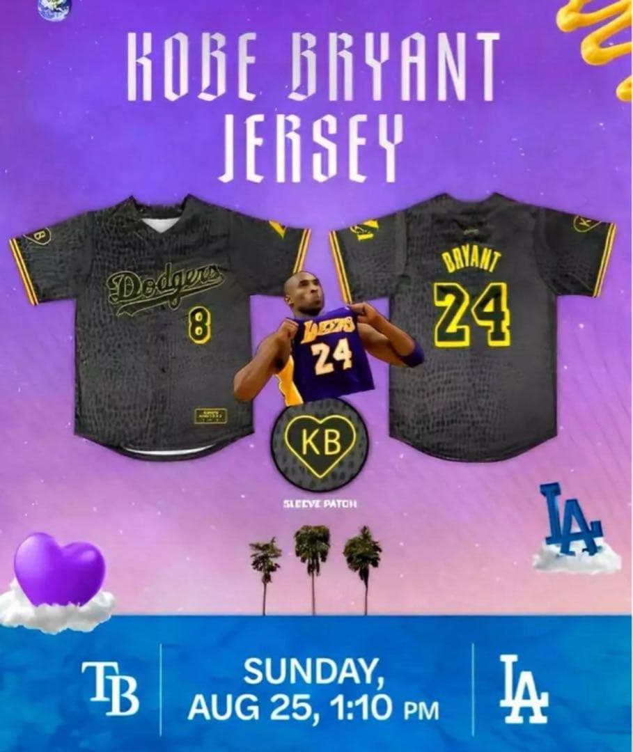 超レア☆限定非売品 DODGERS X LAKERS KOBE BRYANT