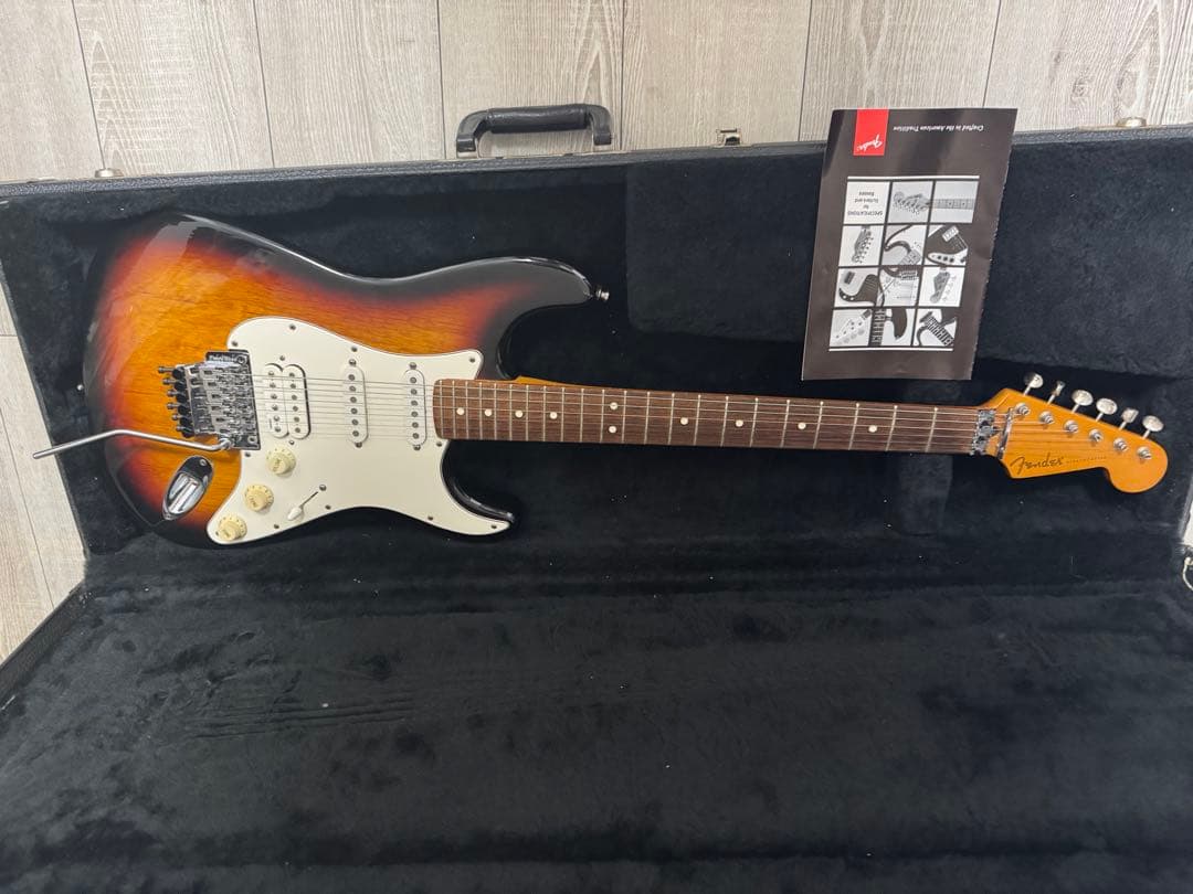 Fender USAストラトキャスター サンバースト