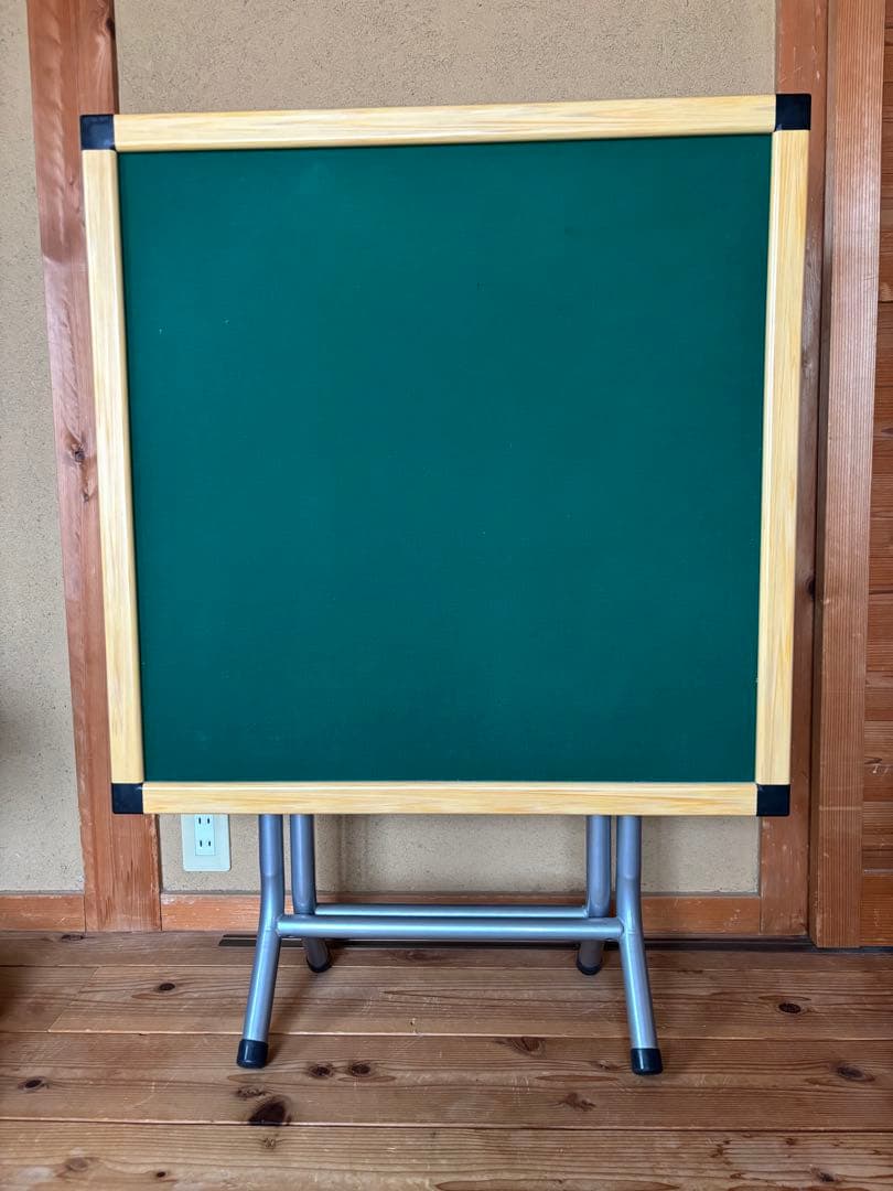 折りたたみ式手打ち麻雀立卓　引き出し付き