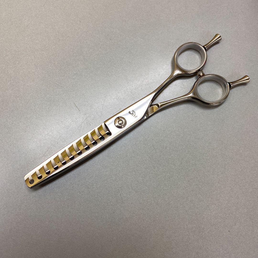 6インチセニングシザー70%から80% 安心してカットできるシザー！