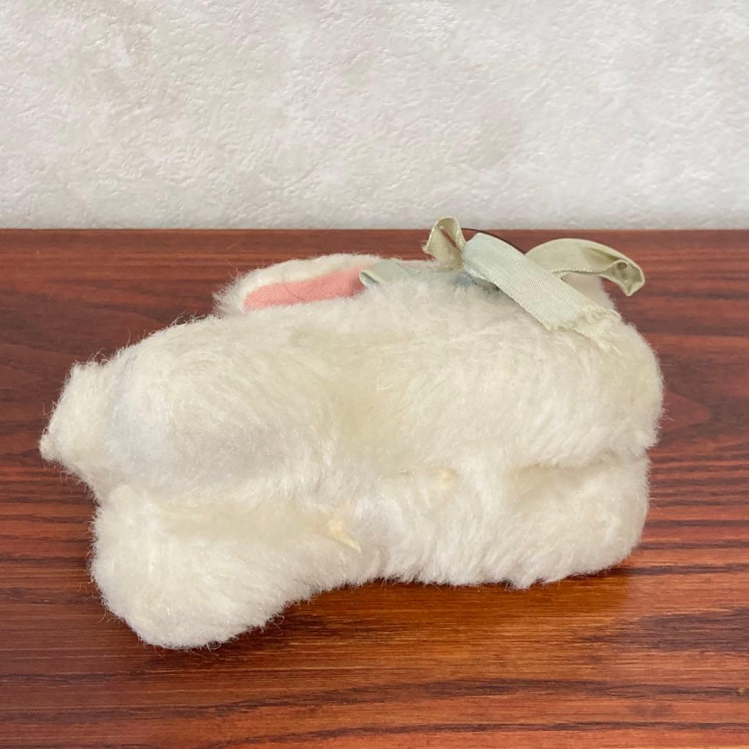 赤い目の白うさぎ　ぬいぐるみ　ドイツ　ヴィンテージ