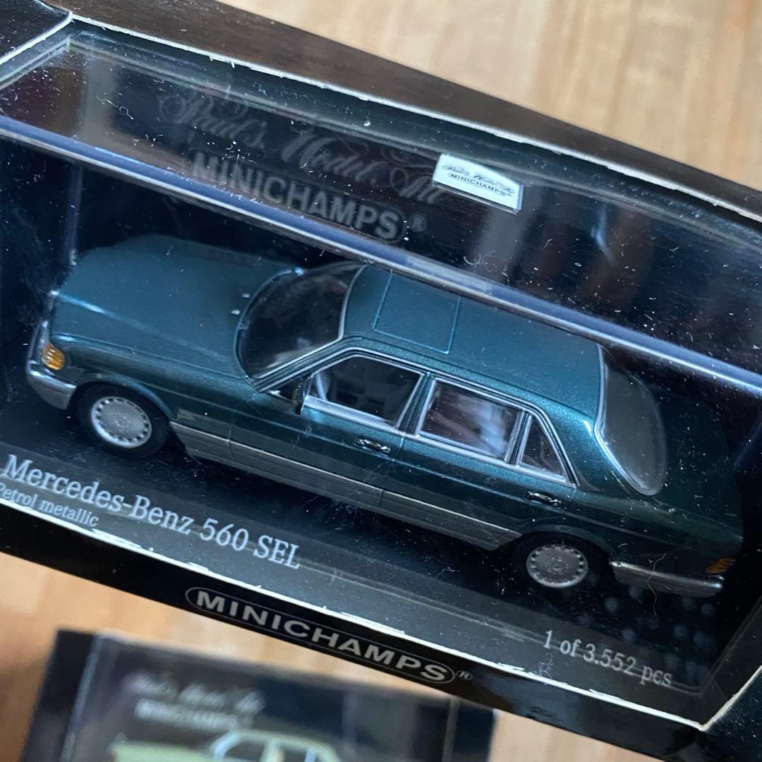 ミニチャンプス MINICHAMPS 1/43 ミニカー メルセデスベンツ