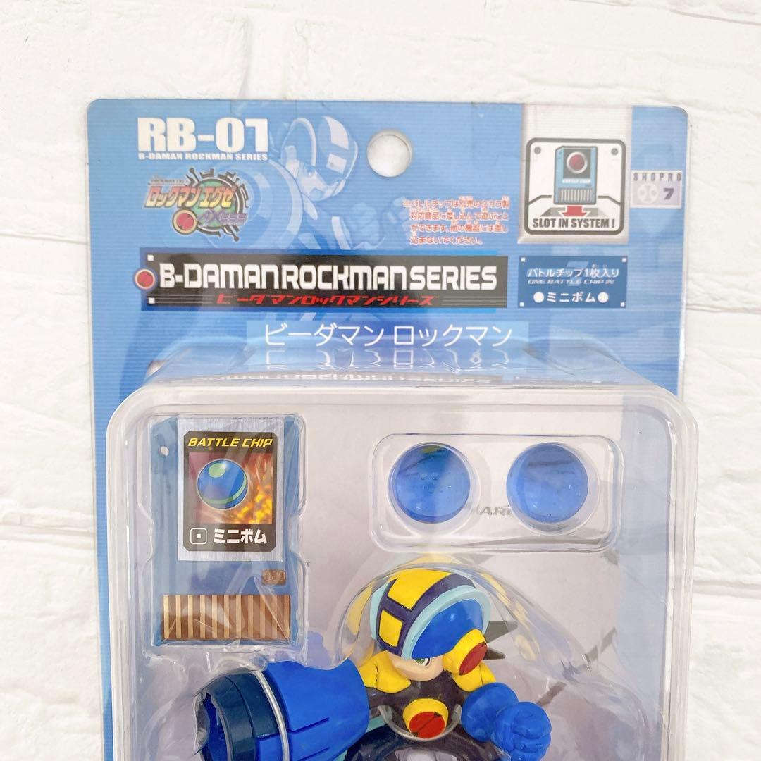 【未開封】ビーダマン ロックマン　ブルース　ミニボム　ロックマンエグゼ　レトロ