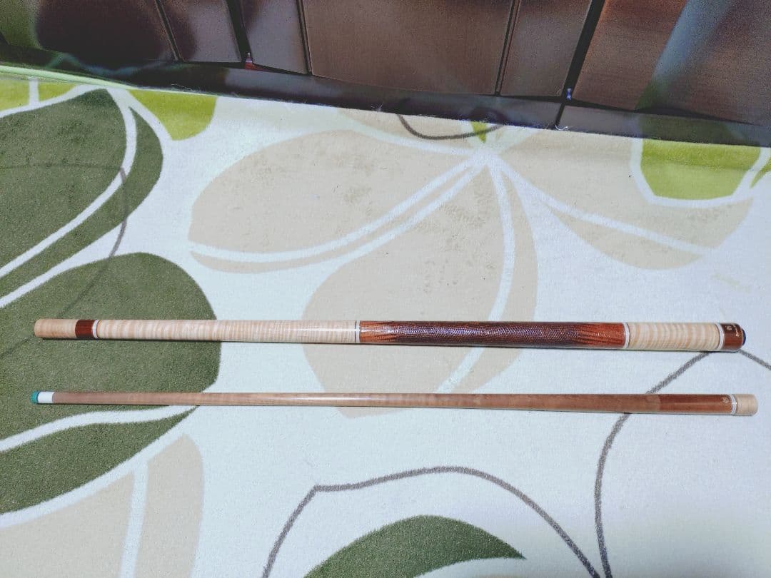 早川工房　BORON極虎目ビリヤードキュー