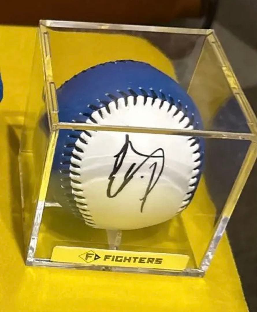 まさやん伊藤大海直筆 サイン入りボール ケース付き　サインいりキャップ