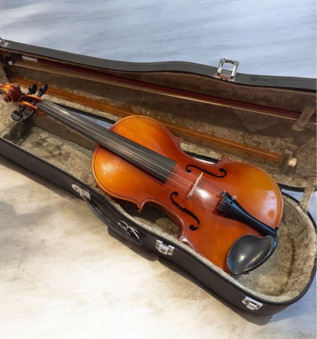 スズキ SUZUKIバイオリン No300 4/4 Anno1990 (弓新品)