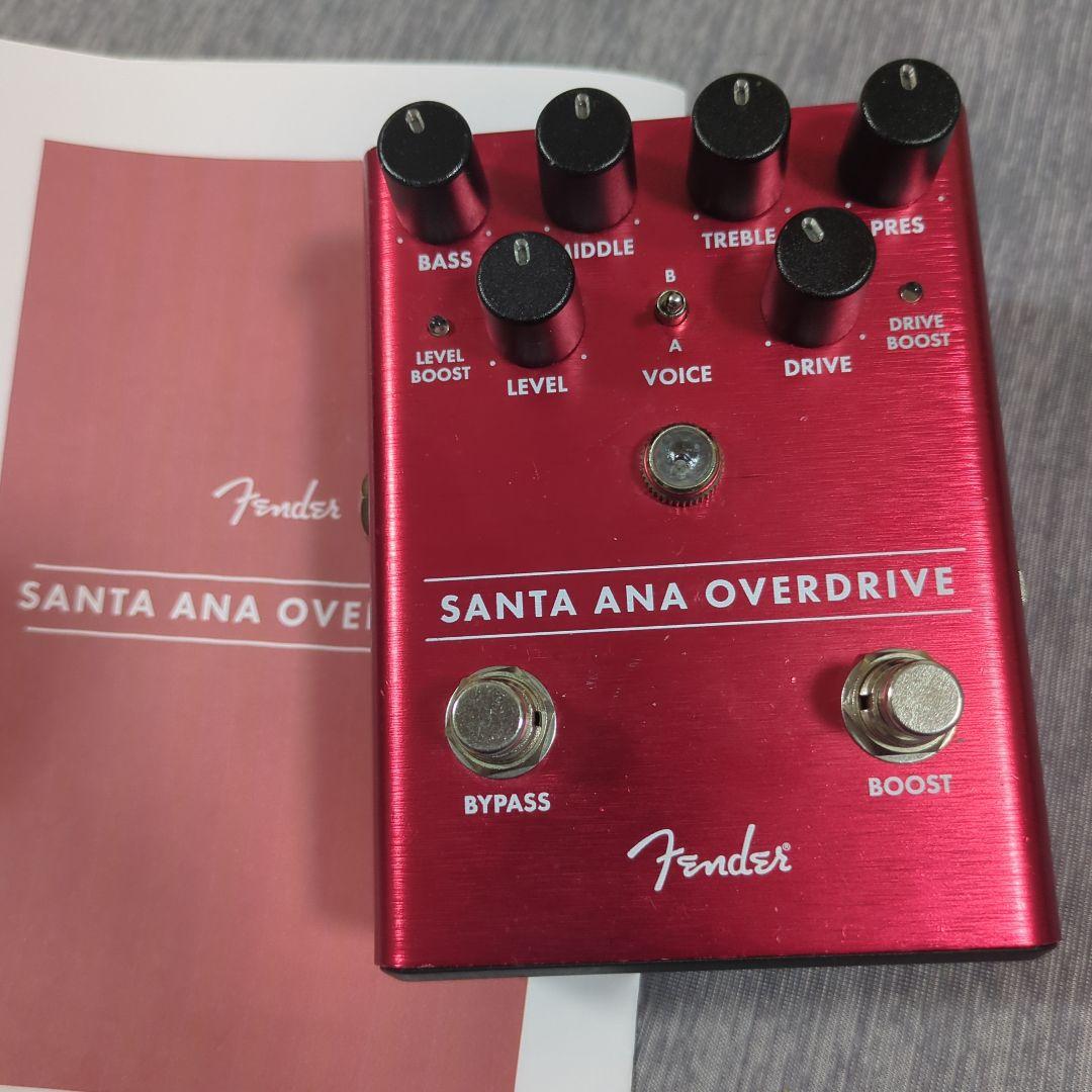 ギター FENDER SANTA ANA OVERDRIVE PEDAL