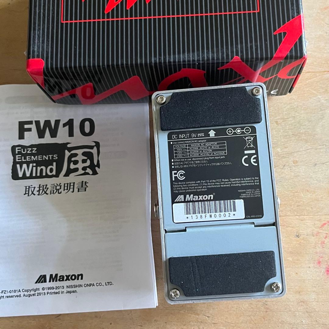 Maxon FW10 Fuzz Elements Wind ファズ